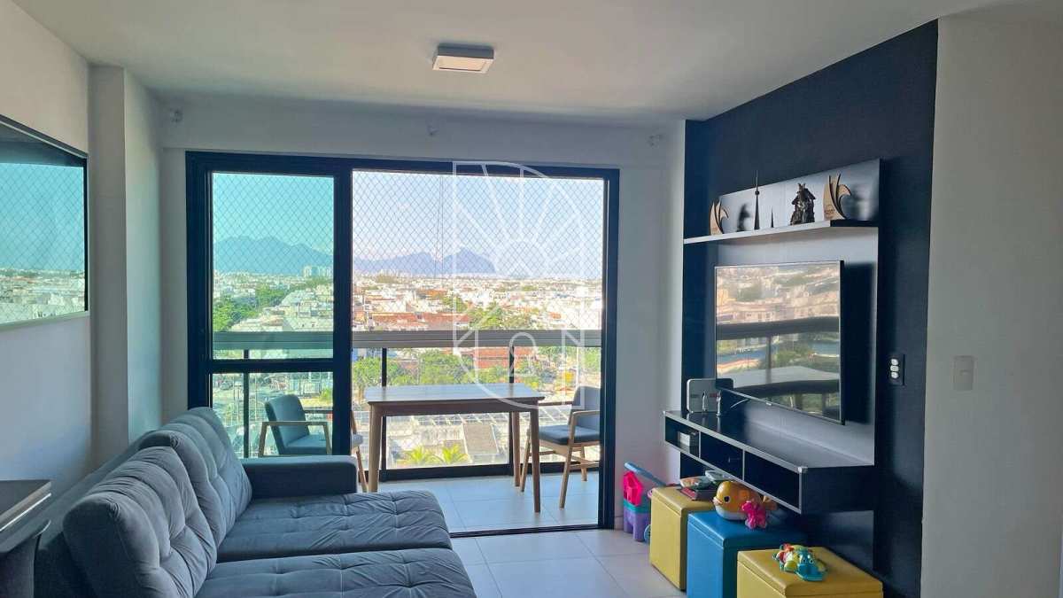 Apartamento à venda, no Sunset Club Residence em Rio de Janeiro, Recreio dos Bandeirantes, com 2 quartos, 70m² - Márcia Nascimento Imóveis